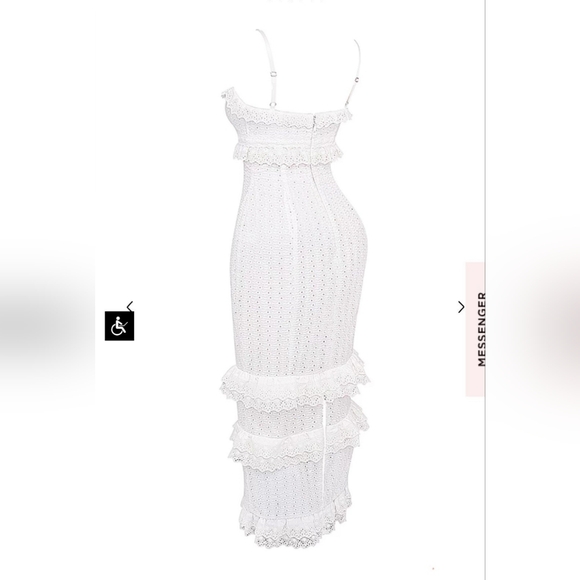 House of CB London Eve Maxi Dress L - Picture 7 of 7